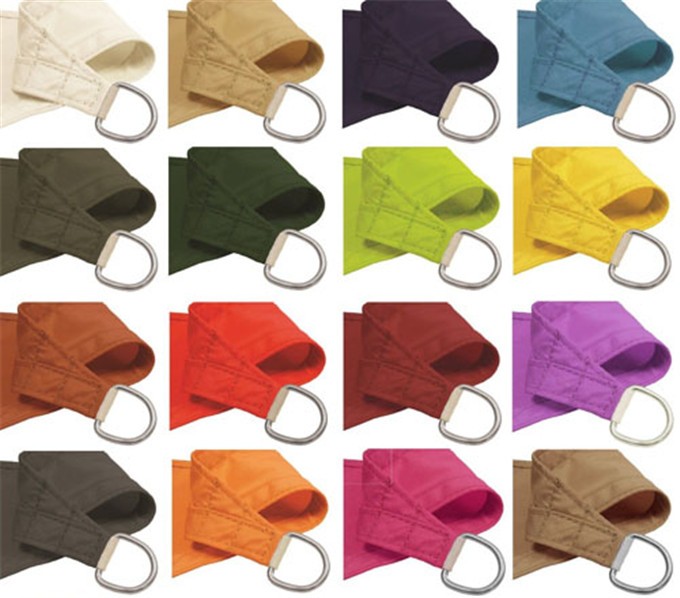 Poliéster UV para vela de exterior con sombreado PU de 180 gramos 2