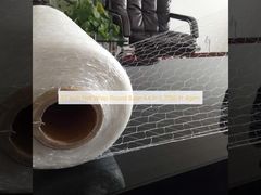 Enfardadora redonda de 67 pulgadas con red de embalaje 64 pulg x 7000 pies 8gsm