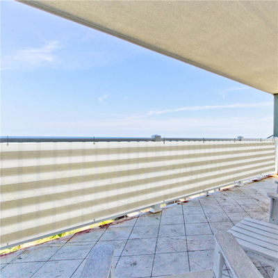 pantalla retractable los 75x600cm de la aislamiento del balcón de la protección de 180gsm Sun los 90x500cm