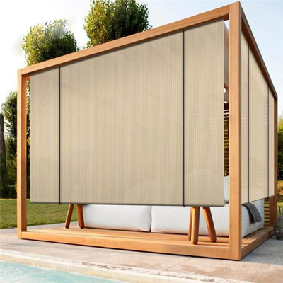 La tela rueda para arriba las cortinas al aire libre de las persianas del paño de las sombras para la cubierta los 6ft los x 6ft del pórtico