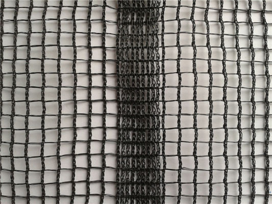 Red negra azul de la ruina del andamio para la construcción