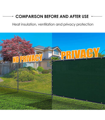 guarda-brisa al aire libre del balcón del pórtico de 150gsm Mesh Privacy Screen For Deck