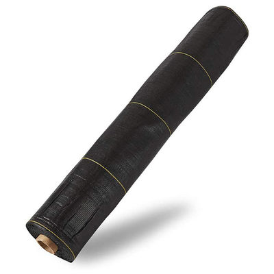 Tela plástica agrícola del control de malas hierbas de la capa del pajote de la cubierta de tierra