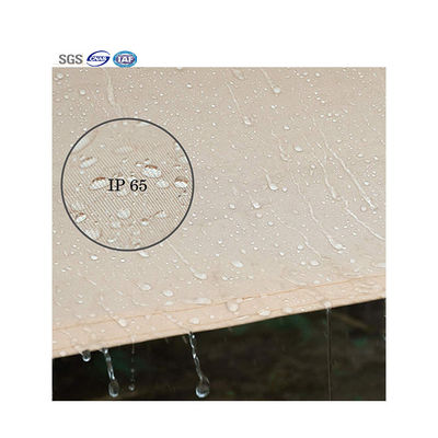 La vela al aire libre de la sombra de Sun de la prenda impermeable del viento del triángulo modificó resistente para requisitos particulares ultravioleta